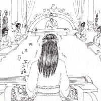 people in a room
