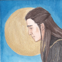 Old Haixing Era Shen Wei with moon