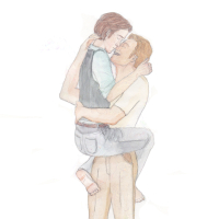 Erik carrying happy Charles