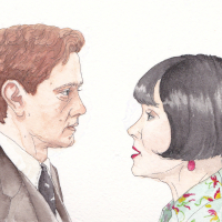 Phryne Fisher and Jack facing off